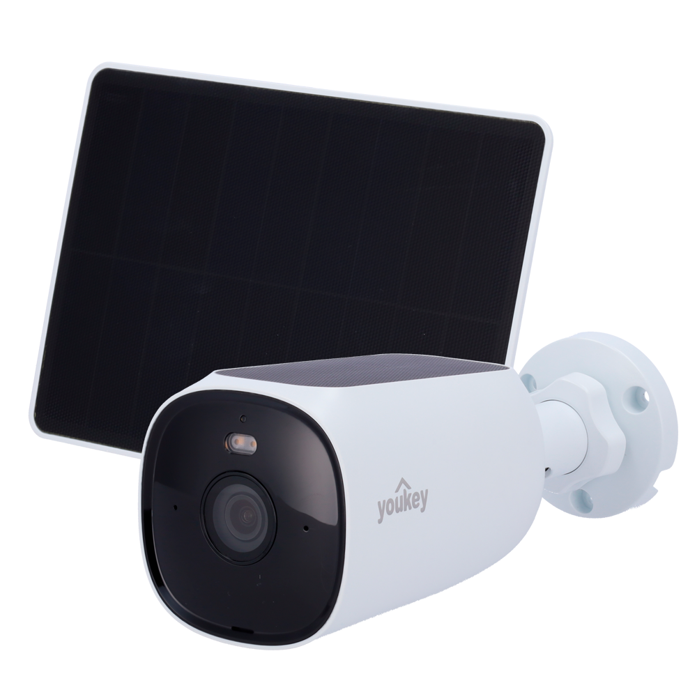 Youkey Cámara con Panel Solar 4 MP, 2.8 mm YOK-S420