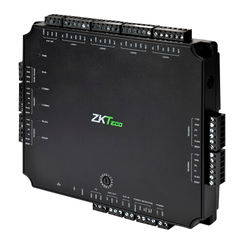 Zkteco Controladora de acceso PoE Acceso por tarjeta o contraseña ZK-ATLAS-400