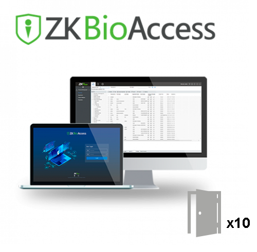 Zkteco Licencia software de control de acceso ZK-BIOACCESS-10D