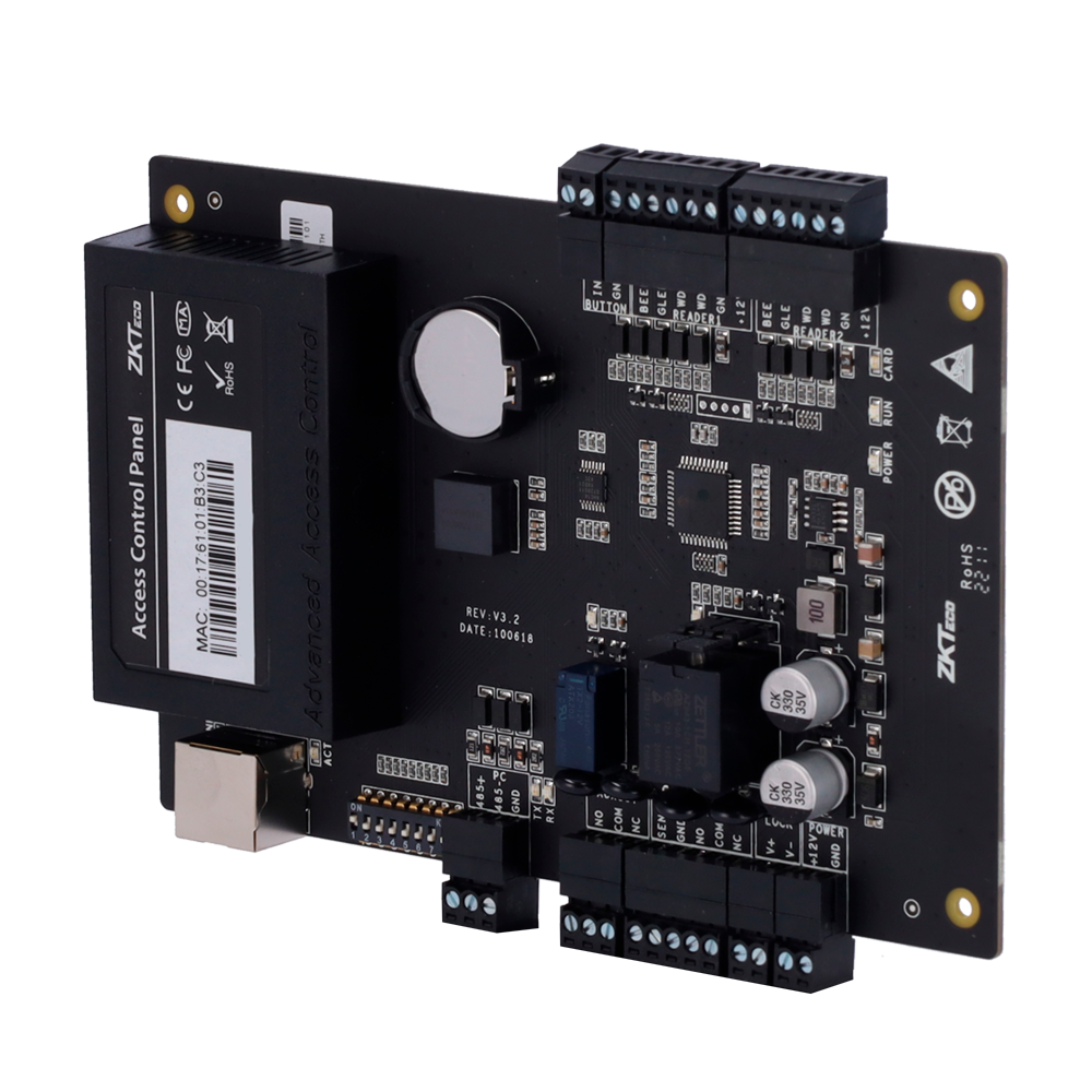 Zkteco Controladora de acceso Tarjeta, QR o PIN ZK-C3-100PRO