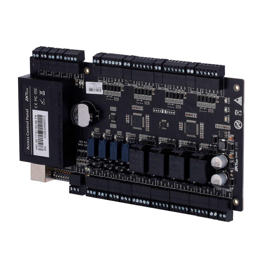 Zkteco Controladora de acceso Tarjeta, QR o PIN ZK-C3-400PRO