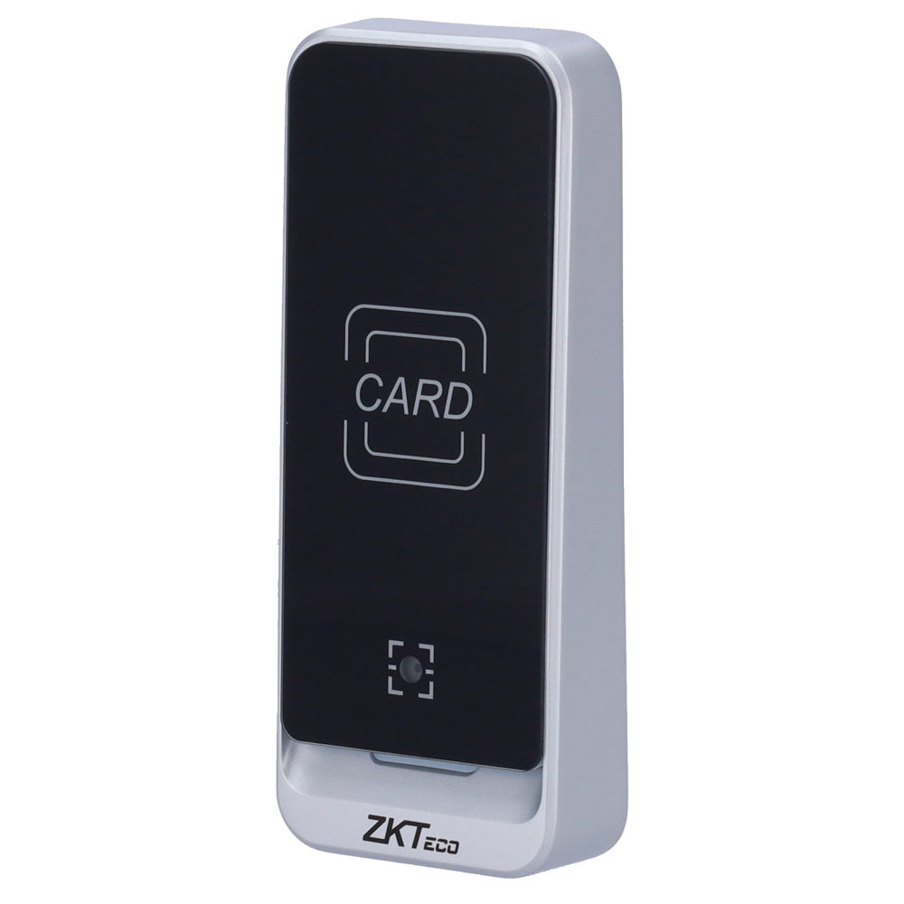 Zkteco Lector de acceso Acceso por código QR y tarjeta EM ZK-QR600-V-EM