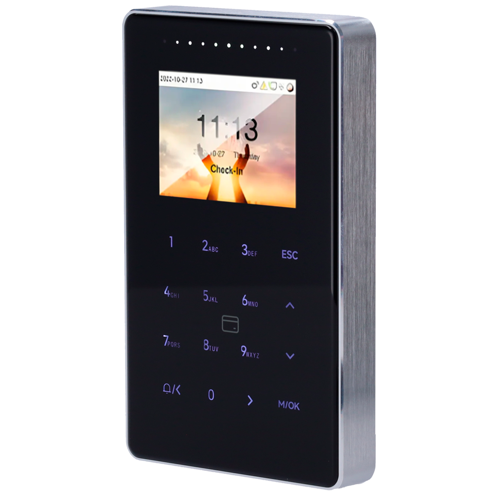 Zkteco Control de acceso y presencia IP65 IK04 ZK-SC800-12-W-B