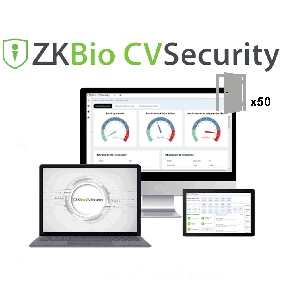 Zkteco Licencia software control de acceso ZK-SOF-BIOCV-50