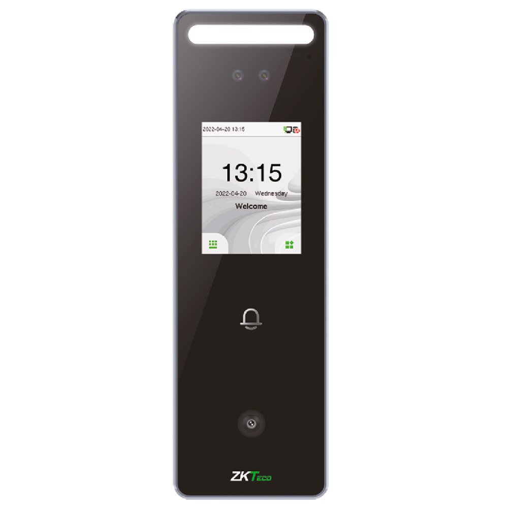 Zkteco Control de acceso y presencia IP65 ZK-SPEEDFACE-V3L-QR-W