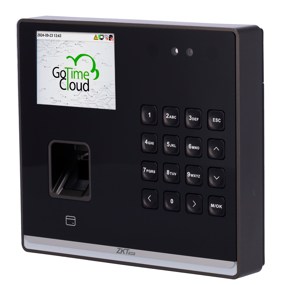 Zkteco Control de presencia y acceso simple ZK-TA-GTC2F-H-1-W