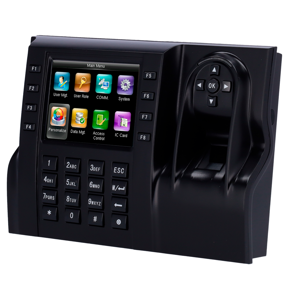 Zkteco Control de presencia Huella, tarjetas EM/MF y PIN ZK-TA-ICLOCK-560ZMM-12-W