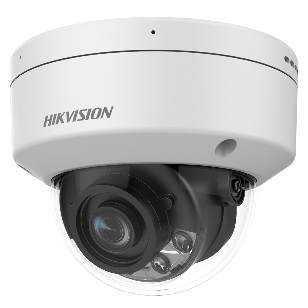 Hikvision Cámara Domo IP Hikvision Gama PRO color blanco 4 MP, 2.8 mm, PoE iDS-2CD5D47G2/V-XS(2.8mm)