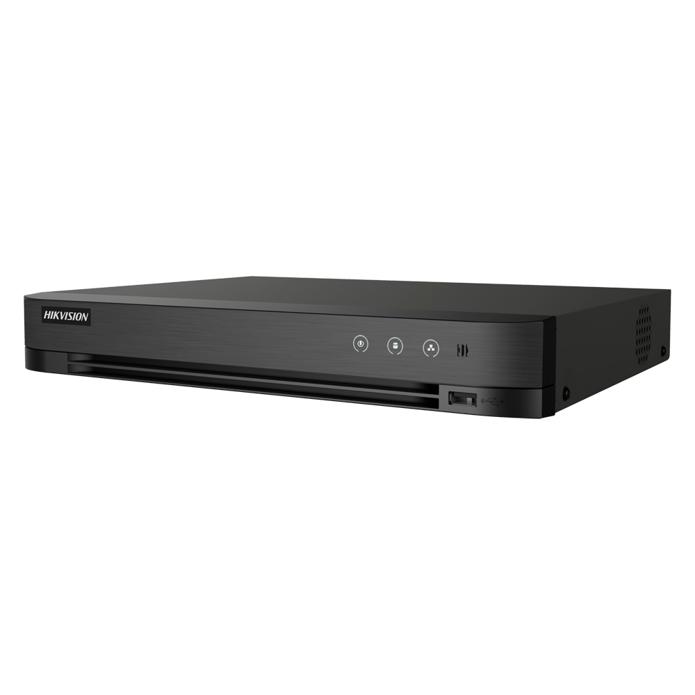 Hikvision DVR 5n1 gama PRO 4 CH HDTVI / HDCVI / AHD / CVBS iDS-7204HUHI-M1/X/4A+4/1ALM