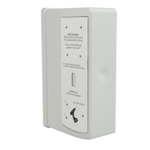 Soporte de pared para 2 detectores Pyronix de exterior con instalación en 90º.