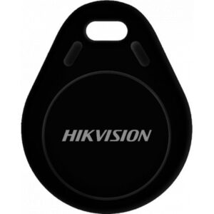 Tarjeta de proximidad tipo llavero compatible con centrales AX PRO 868 MHz equipadas con lector de proximidad. Color Negro