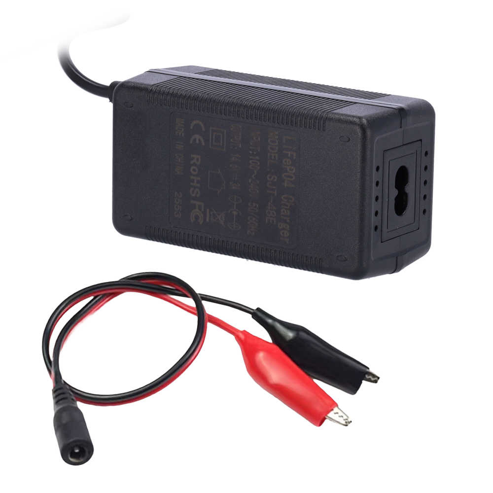 CCTV & Alarmas Cargador para baterías de Litio LiFePO4 BATT-LI-CHARGER-5A