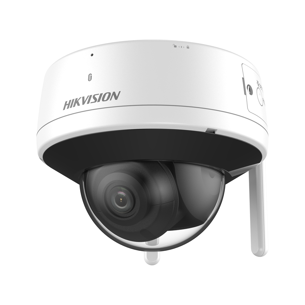 Hikvision Cámara Domo IP Hikvision Gama Wi color blanco 2 MP, 2.8 mm, PoE DS-2CV1123G2-IDWF(2.8mm)(B)