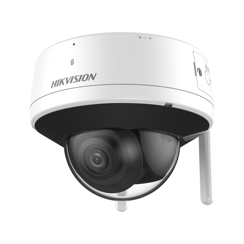 Hikvision Cámara Domo IP Hikvision Gama Wi color blanco 4 MP, 2.8 mm, PoE DS-2CV1143G2-IDWF(2.8mm)(B)