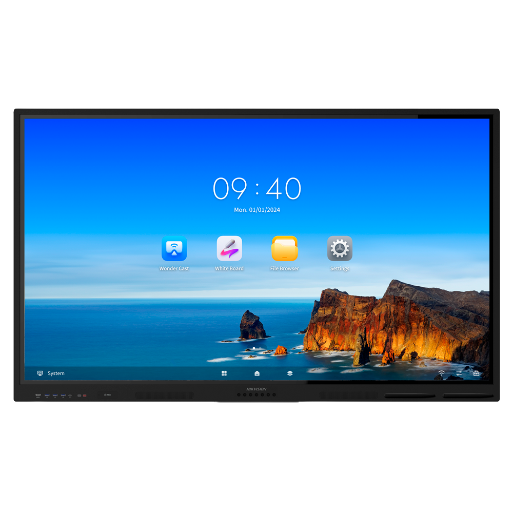 Hikvision Monitor interactivo 86" Resolución 4K DS-D5B86RB/EL