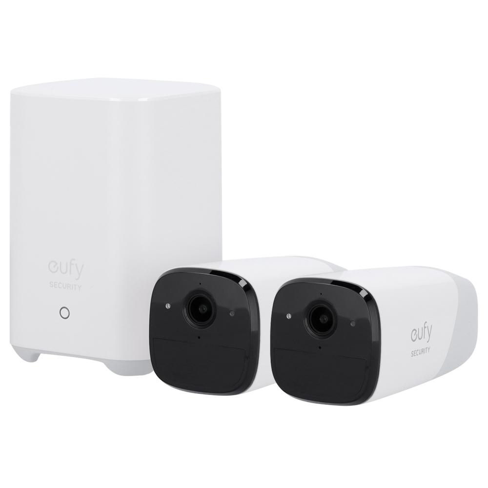 Eufy Kit 2 Cámaras + 1 HomeBase Eufy by Anker 3 MP EUFY-CAM2PRO-S221