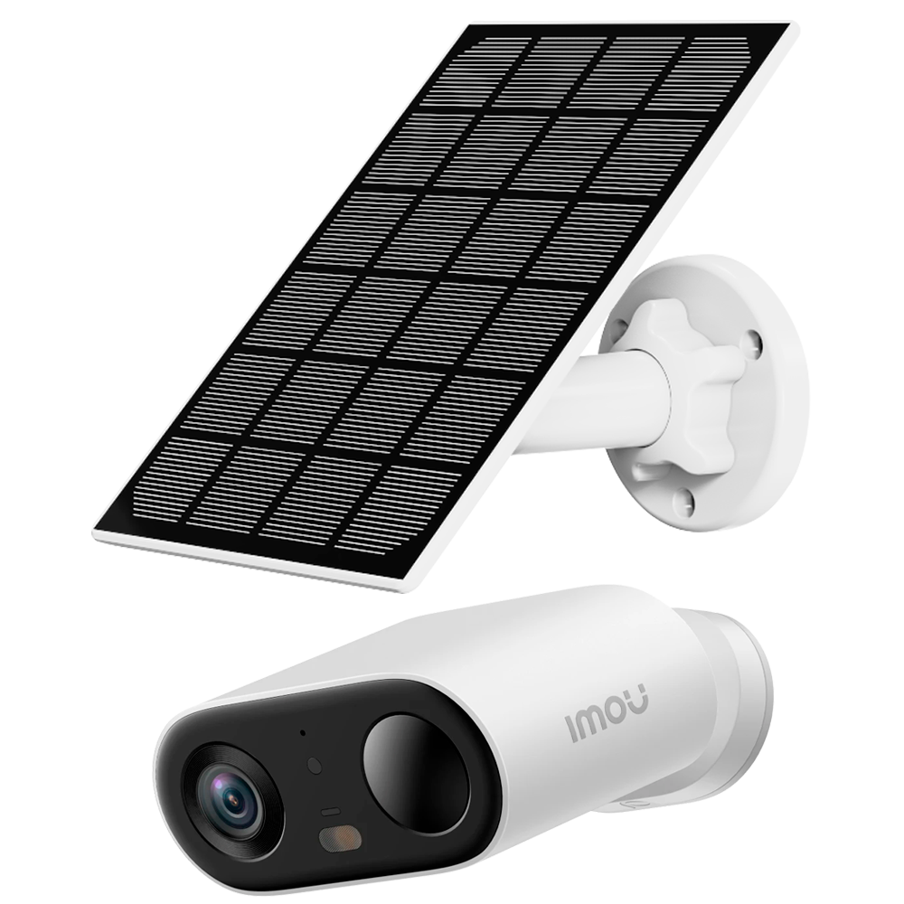 Imou Kit Cell Go Full Color 3MP WiFi 2.4 GHz / 5000mAh / Panel Nivian 3W 3 MP IPC-TB3FP-3T0WE-IMOU-SUN3W