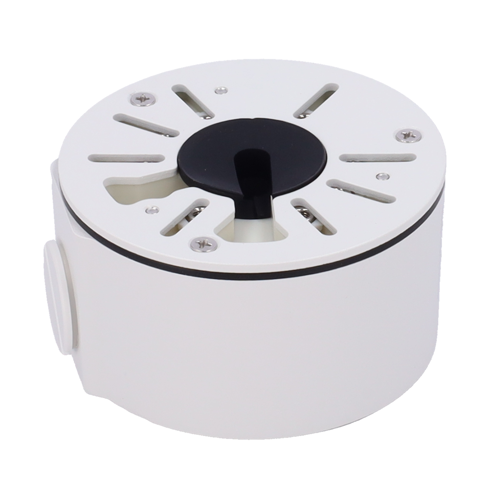 CCTV & Alarmas Caja de conexiones Para cámaras Bullet, Domo y Turret color blanco JBOX-78-WHITE