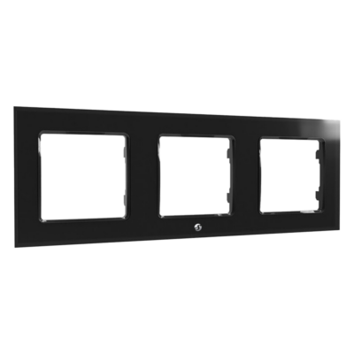 Shelly Wall Frame 3 Marco embellecedor triple para estética limpia SH-WALL-FRAME-3-B