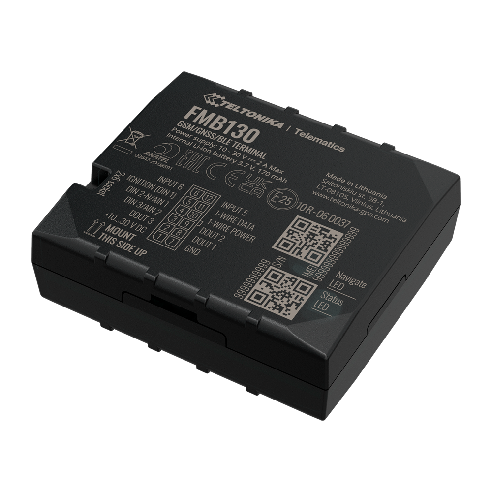 Teltonika Tracker avanzado para vehículos TK-FMB130