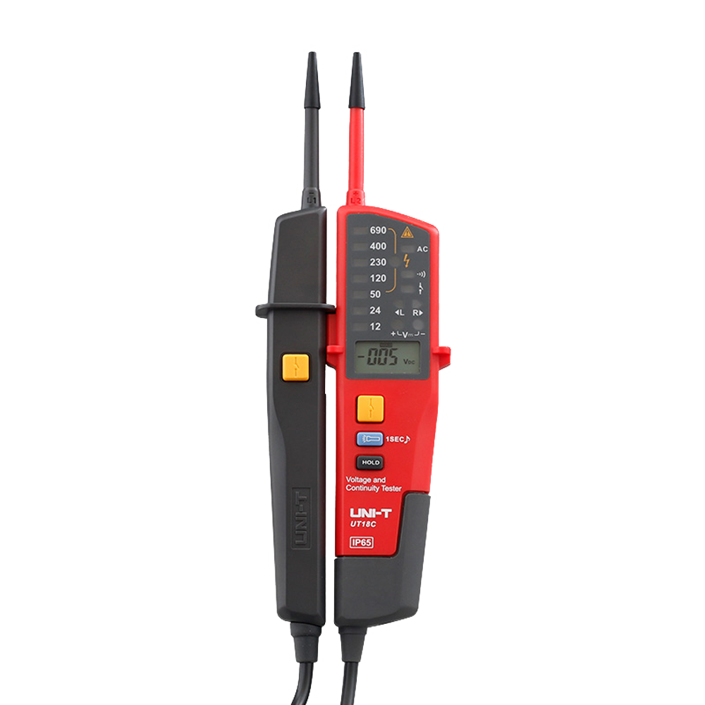 Uni-Trend Detector de voltaje AC/DC Display LED UT18C-V