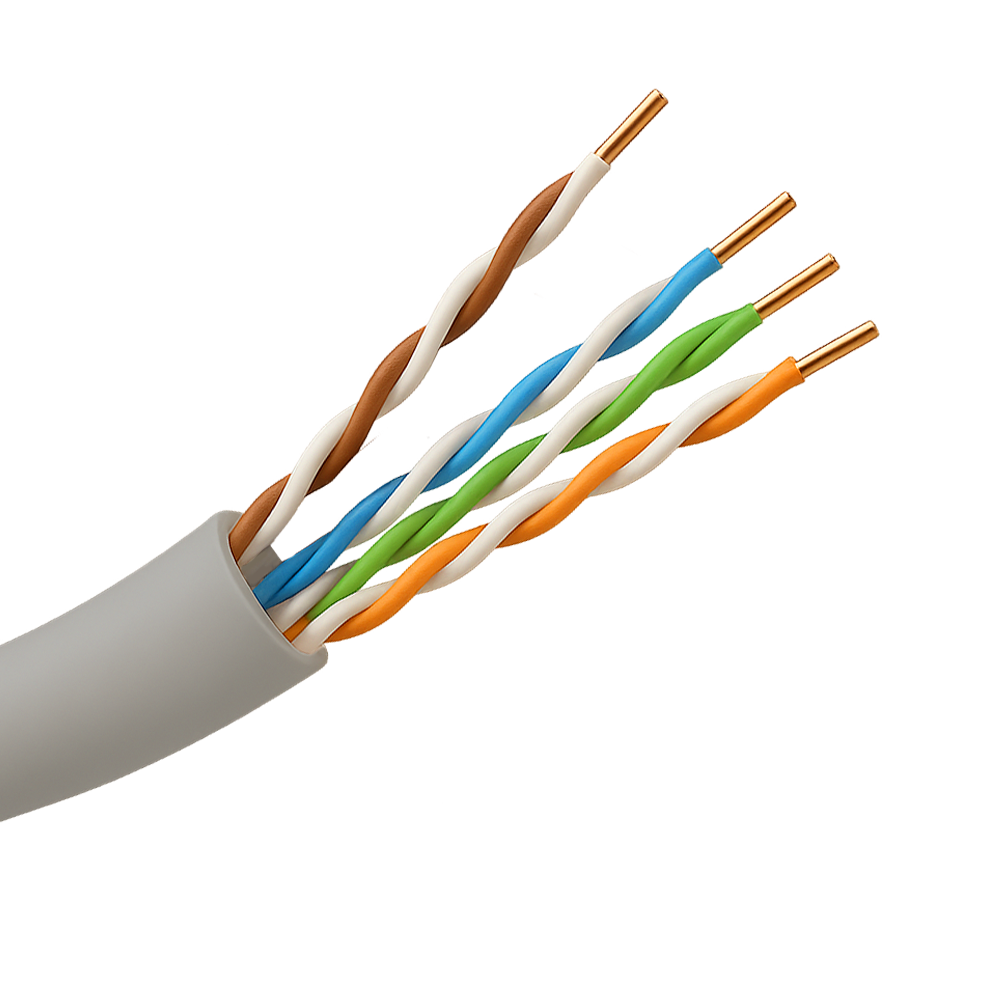 Safire Cable UTP Safire libre de halógenos color blanco-gris UTP5E-305-LSZH-Dca