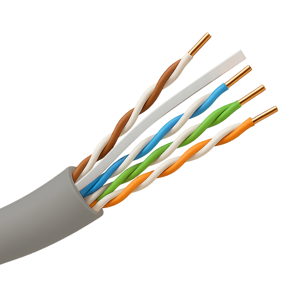 Safire Cable UTP Safire libre de halógenos color naranja UTP6-305-LSZH-Dca
