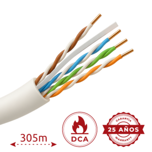 SAFIRE Safire cable UTP UTP6A-305-LSZH-D
