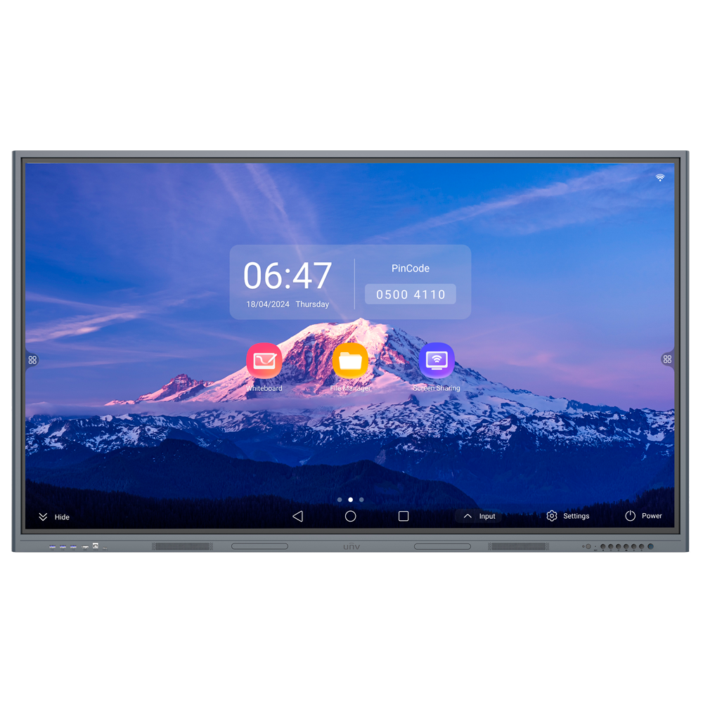 Uniview Monitor interactivo 65" Resolución 4K UV-MW3565-U-X