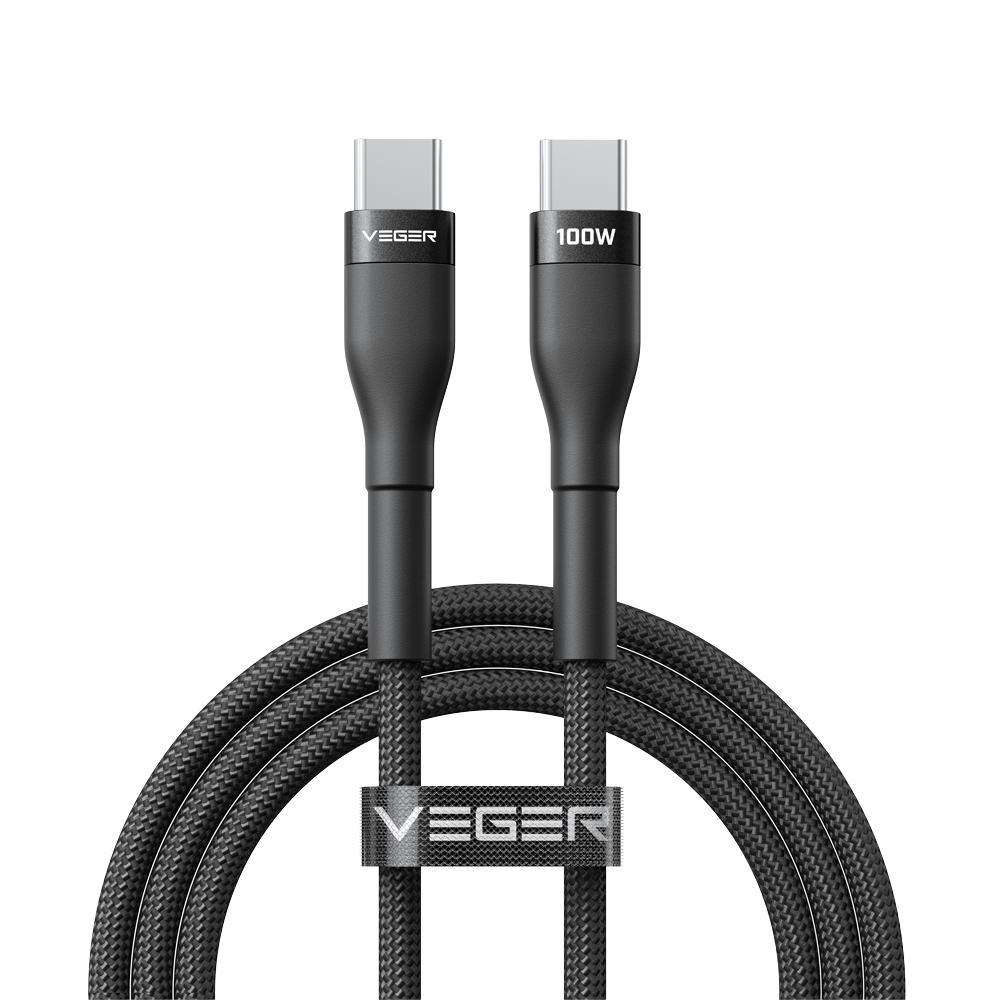 Veger Cable USB 2.0 para cualquier dispositivo color negro VG-CC05