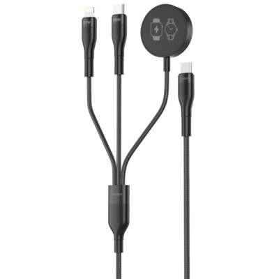 Veger Cable USB 2.0 3 en 1 color negro VG-V730