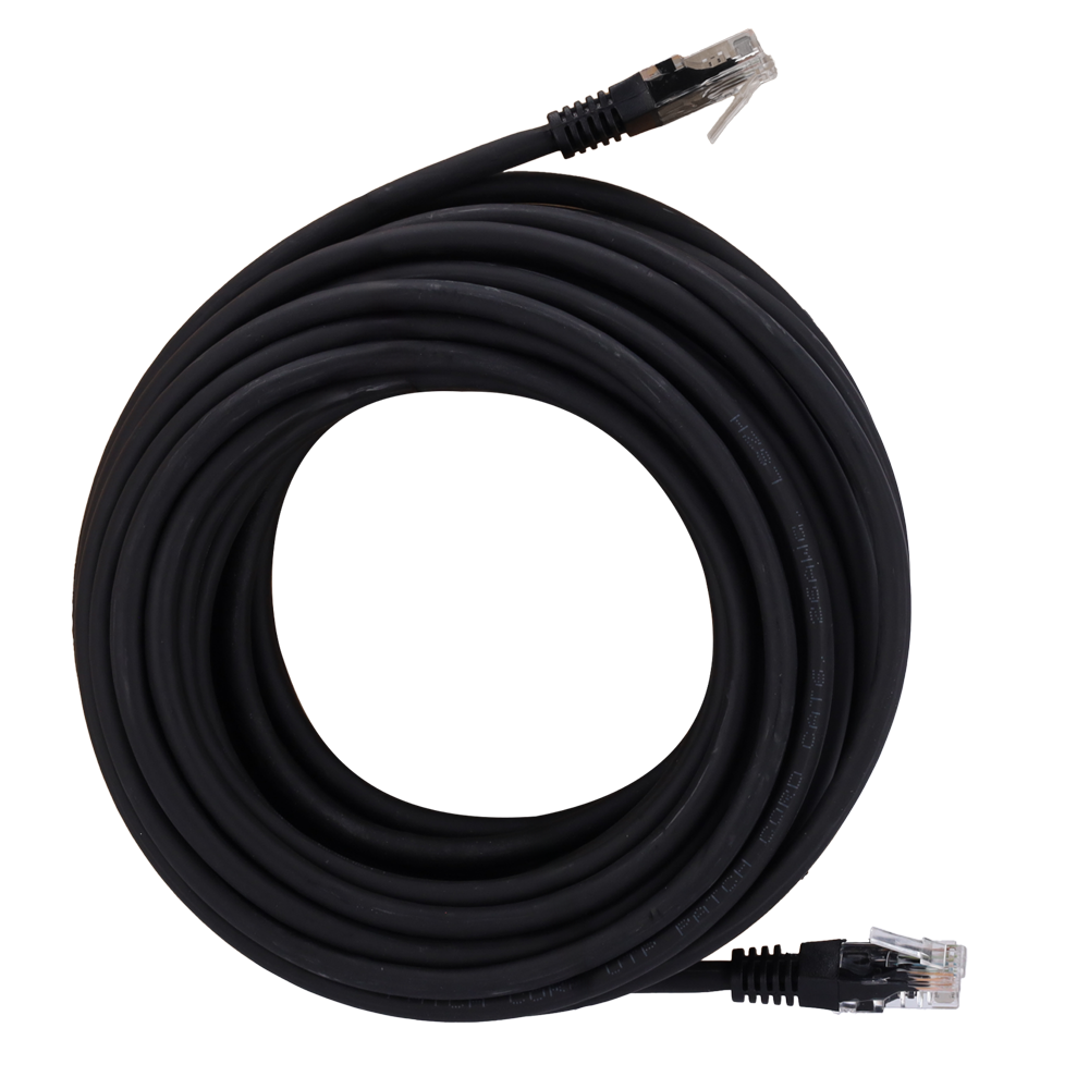CCTV & Alarmas Cable UTP Ethernet color negro CON-E21-3M-B