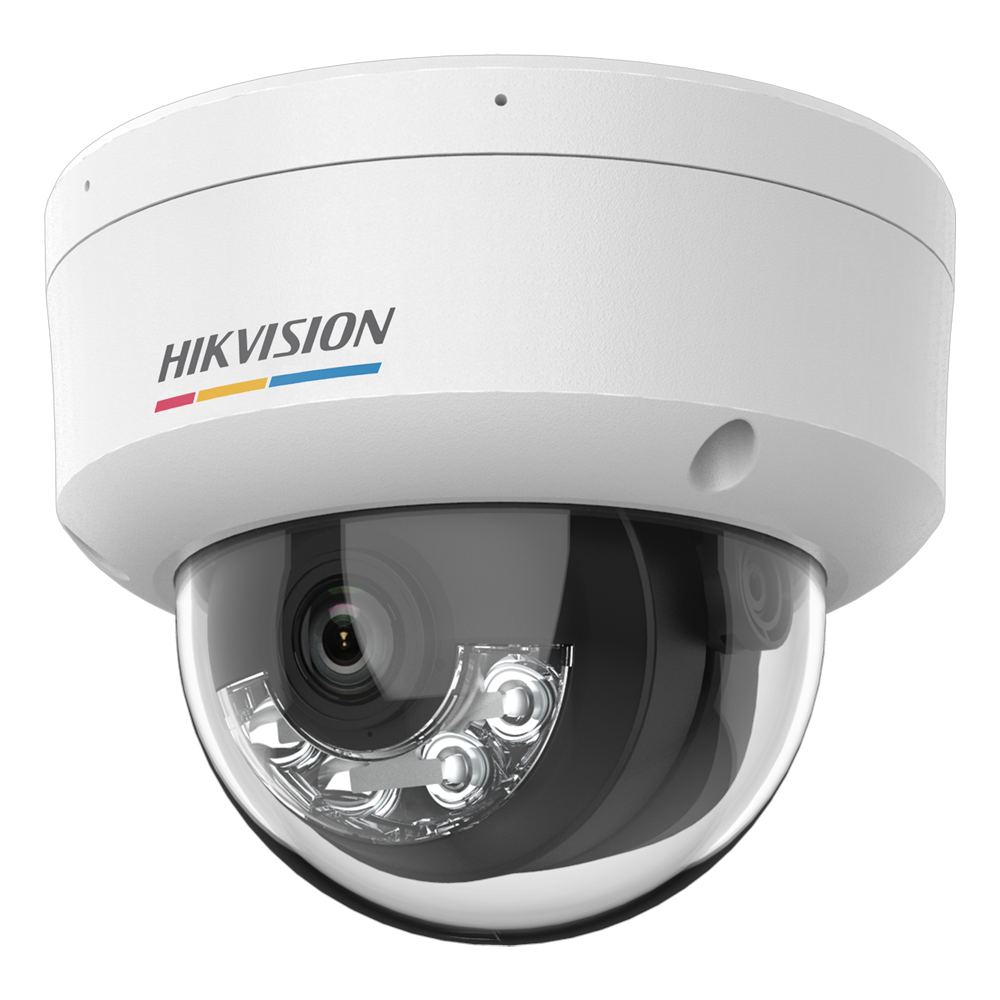 Hikvision cámara IP Domo gama VALUE ColorVu3.0 color blanco 6 MP, 2.8 mm, PoE DS-2CD1167G3-LIUF(2.8mm)