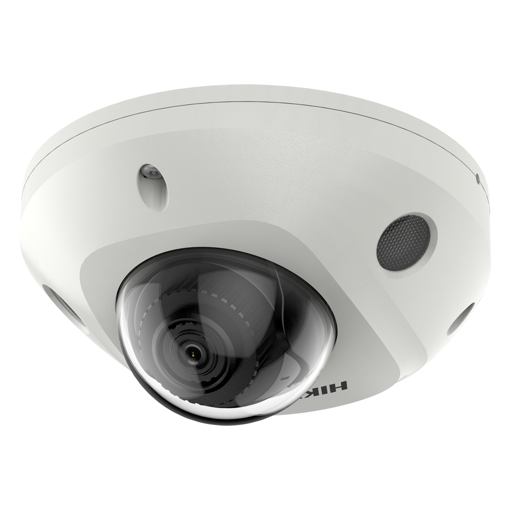 Hikvision Cámara Domo IP gama PRO color blanco 4 MP, 2 mm, PoE DS-2CD2543G2-IWS(2mm)