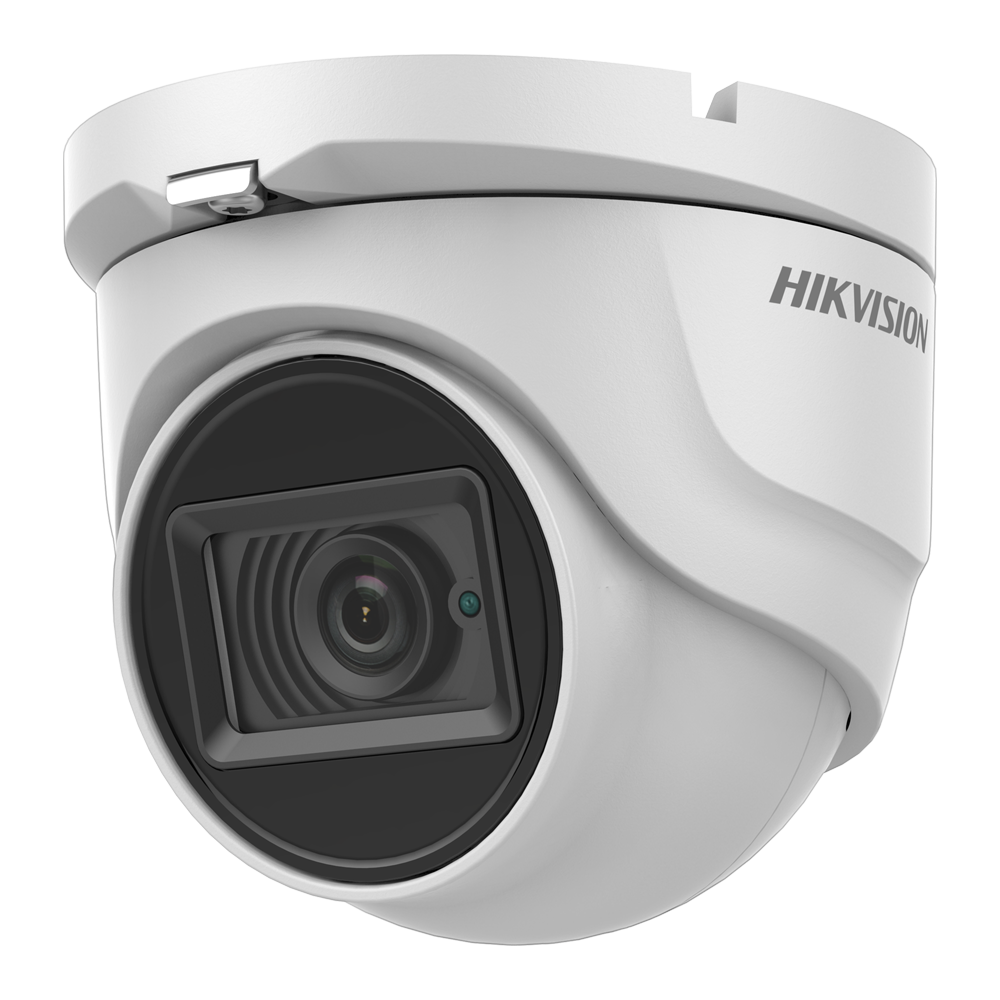 Hikvision Cámara Turret 4en1 Gama PRO color blanco 5 MP, 2.8 mm DS-2CE76H8T-ITMF(3.6mm)