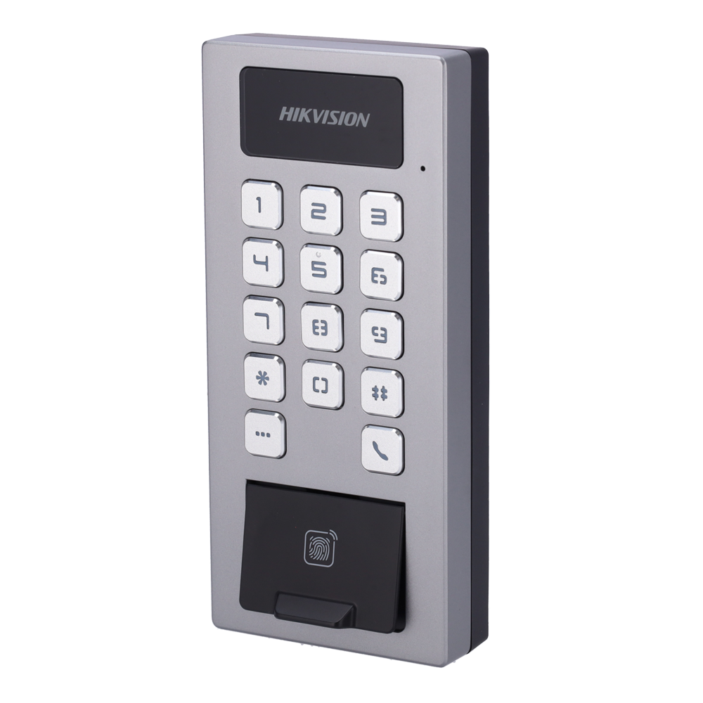 Hikvision Control de acceso PoE IP65 IK09 DS-K1T502DBFWX-E1