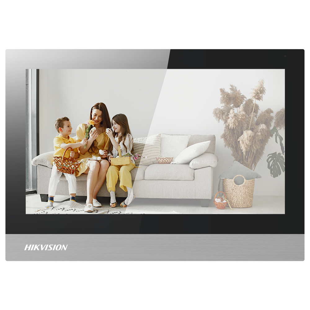 Hikvision Monitor para videoportero Pantalla táctil TFT de 7" DS-KH8380-TE1