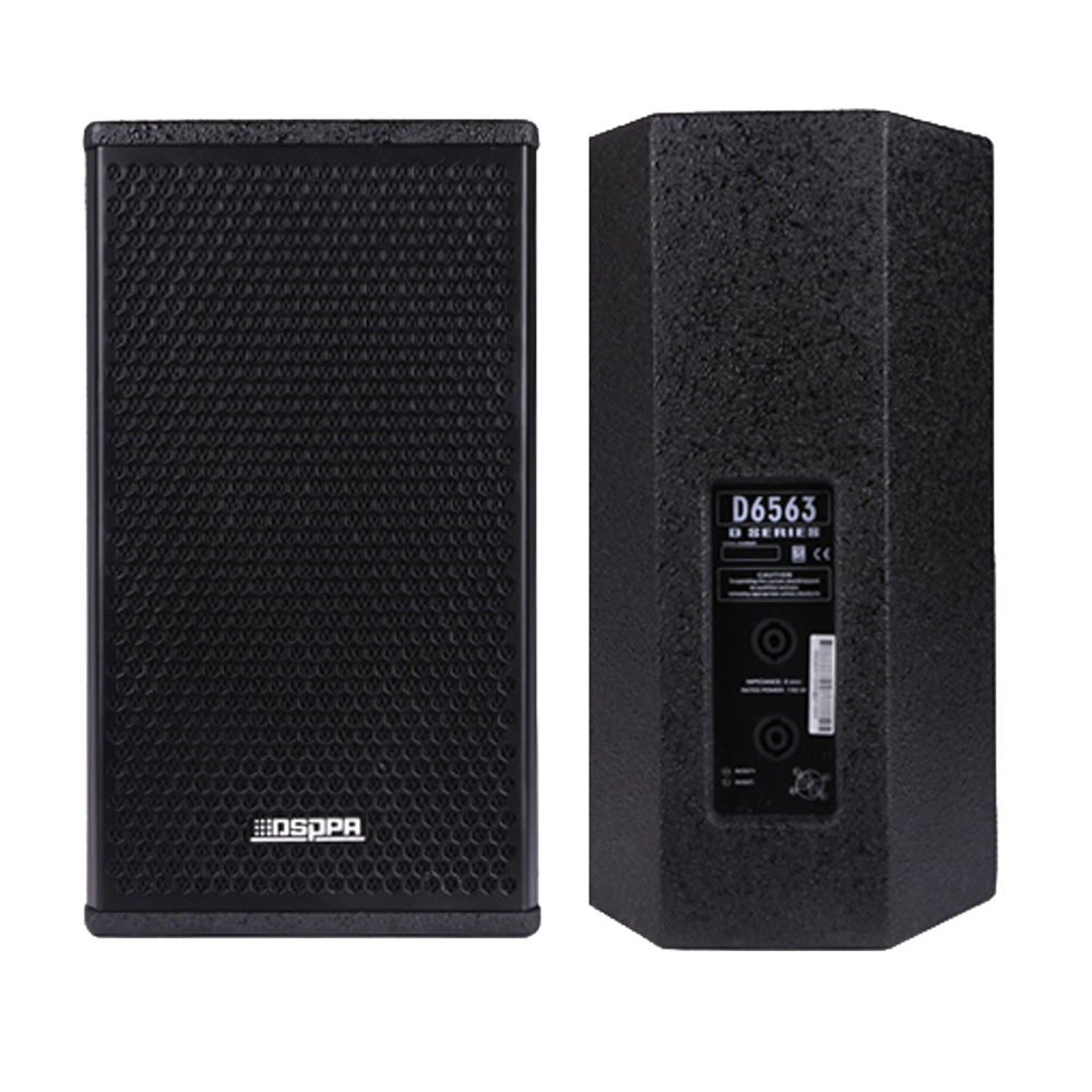Dsppa Altavoz profesional dos vías DSPPA color negro DSPPA-D6563