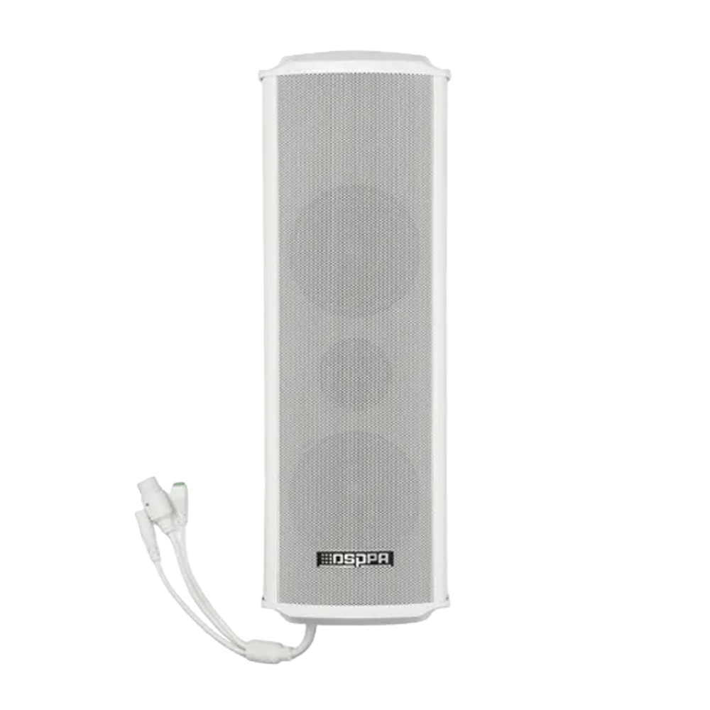 Dsppa Altavoz columna IP exterior inteligente color blanco DSPPA-DSP6114VF