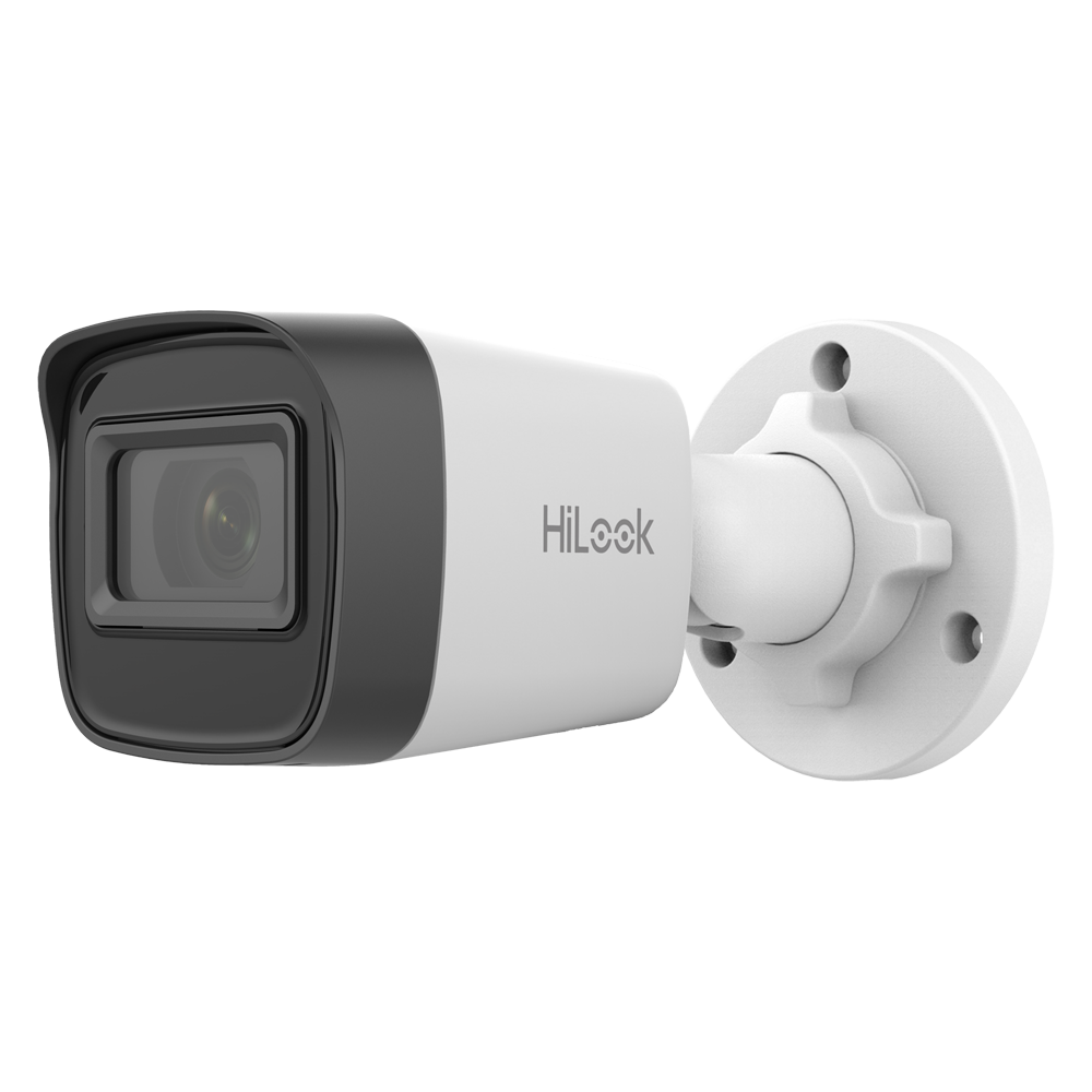 Hikvision Cámara Bullet IP Hilook Resolución 4 Mpx (2560x1440) color blanco 4 MP, 2.8 mm, PoE IPC-B141H-C(2.8mm)