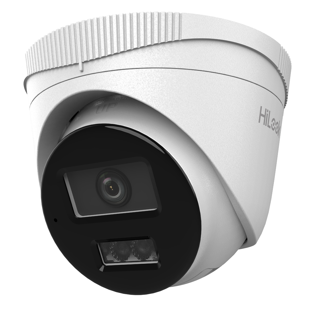 Hikvision HiLook cámara Turret IP Resolución 8 Megapixel (3840x2160) color blanco 8 MP, 4 mm, PoE IPC-T280HA-LU(4mm)