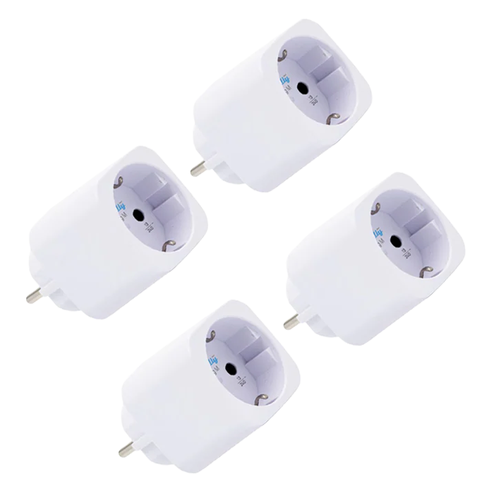 Shelly Plug PM Gen3 (Blanco) 4 Pcs SH-PLUG-M-GEN3-W-X4