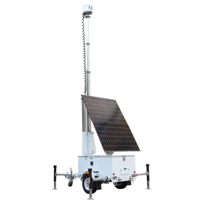 Safire NO HOMOLOGADO PARA CRCULAR Trailer CCTV de alta capacidad TRAILER-8KWH-440W-7M