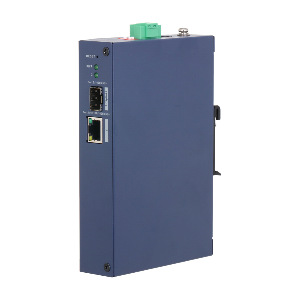 Dahua Switch gestionable L2 con 1x RJ45 y 1x SFP XS-SW1GE1SFP-MGD