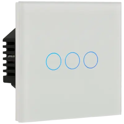 Kit con panel e interruptor