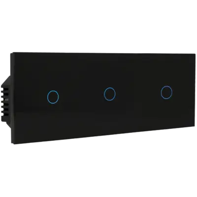 Kit con panel triple e interruptor