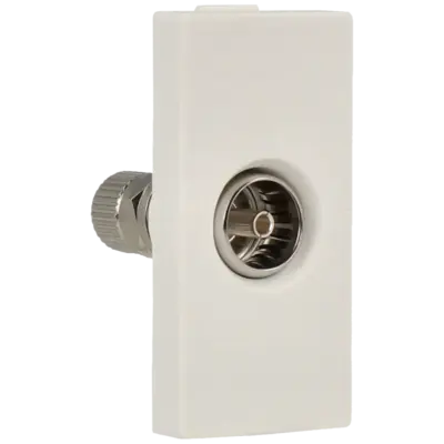 Panel de conector para televisión