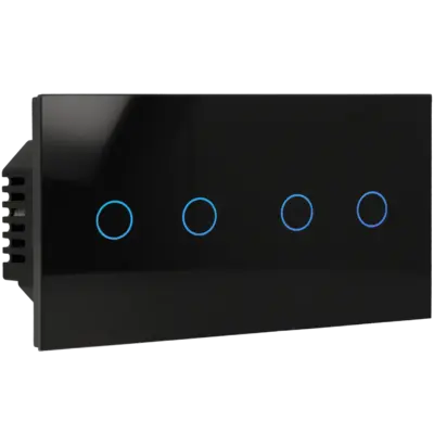 Kit con panel doble e interruptor