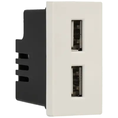 Panel de conector para usb