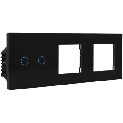 Kit con panel triple e interruptor